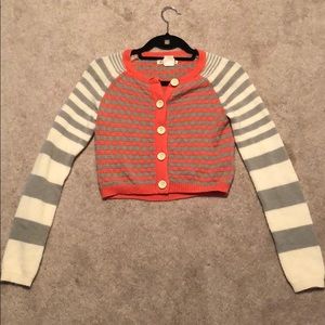 Anthropologie crop sweater